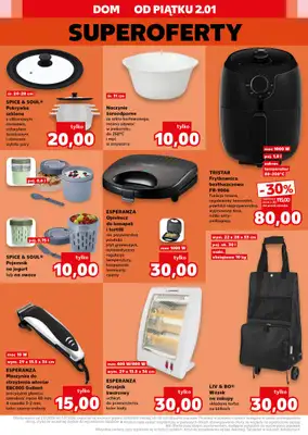 Kaufland - gazetka promocyjna Oferta Kaufland - Non Food od piątku 02.01 do środy 07.01 - strona 18