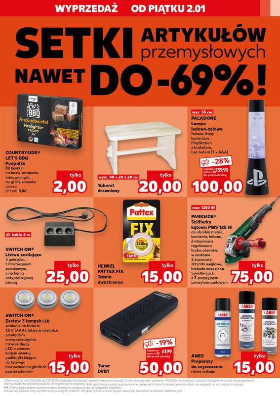 Kaufland - gazetka promocyjna Oferta Kaufland - Non Food od piątku 02.01 do środy 07.01 - strona 5