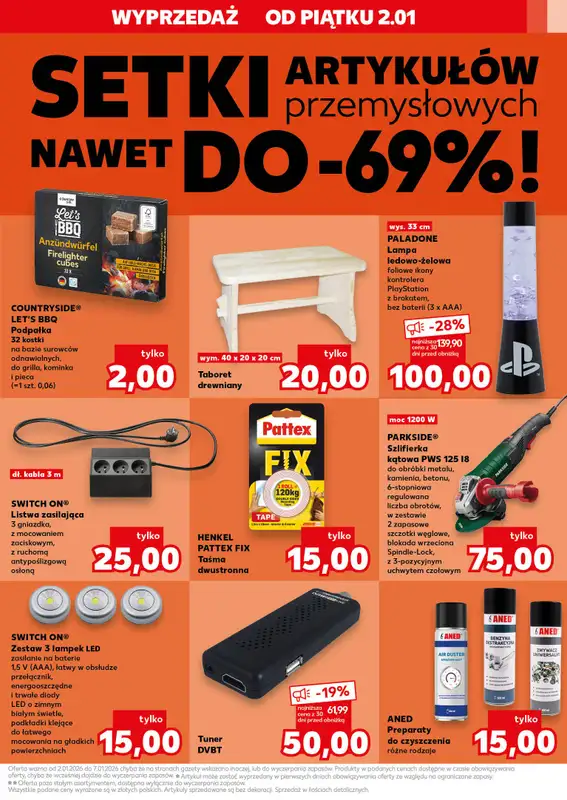 Kaufland - gazetka promocyjna Oferta Kaufland - Non Food od piątku 02.01 do środy 07.01 - strona 5
