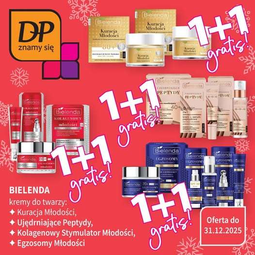 Drogerie Polskie - gazetka promocyjna Promocje Klub DP od poniedziałku 29.12 do środy 31.12