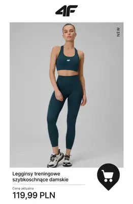 4F - gazetka promocyjna Nowa kolekcja treningowa dla niej od poniedziałku 29.12  - strona 3