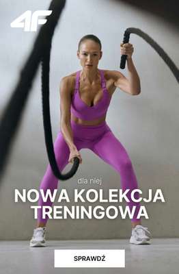 4F - gazetka promocyjna Nowa kolekcja treningowa dla niej od poniedziałku 29.12 