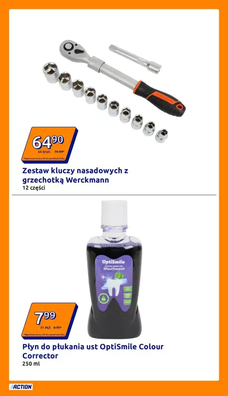 Action - gazetka promocyjna Gazetka od środy 24.12 do wtorku 30.12 - strona 16