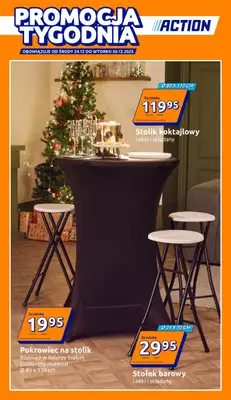 Action - gazetka promocyjna Gazetka od środy 24.12 do wtorku 30.12