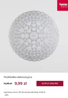 home&you - gazetka promocyjna Do -50% zimowa wyprzedaż od poniedziałku 29.12  - strona 4