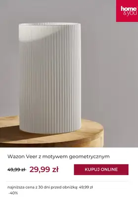 home&you - gazetka promocyjna Do -50% zimowa wyprzedaż od poniedziałku 29.12  - strona 2