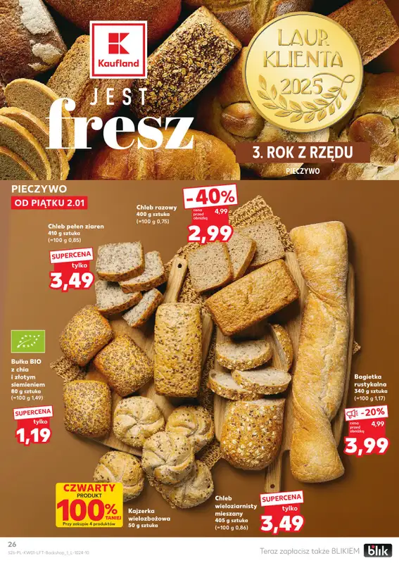 Kaufland - gazetka promocyjna Oferta Kaufland od piątku 02.01 do środy 07.01 - strona 26