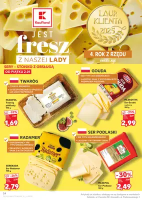 Kaufland - gazetka promocyjna Oferta Kaufland od piątku 02.01 do środy 07.01 - strona 24
