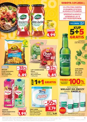 Kaufland - gazetka promocyjna Oferta Kaufland od piątku 02.01 do środy 07.01 - strona 11