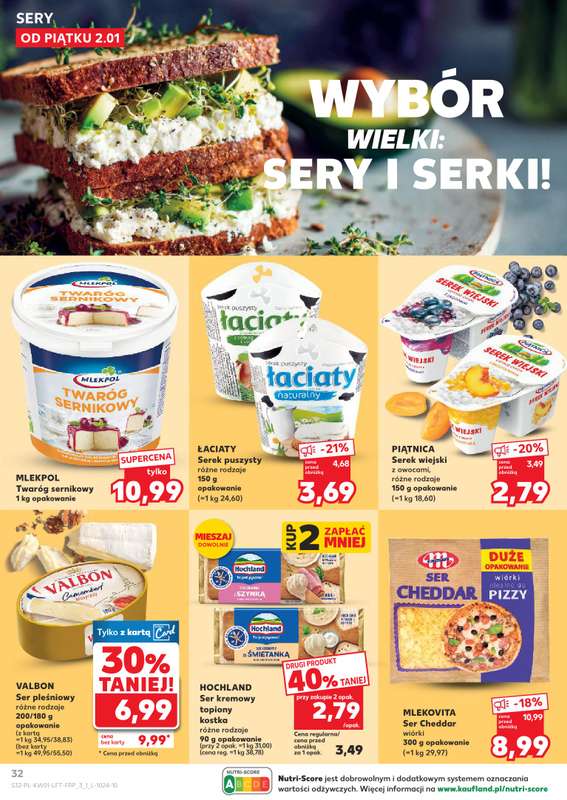 Kaufland - gazetka promocyjna Oferta Kaufland od piątku 02.01 do środy 07.01 - strona 32