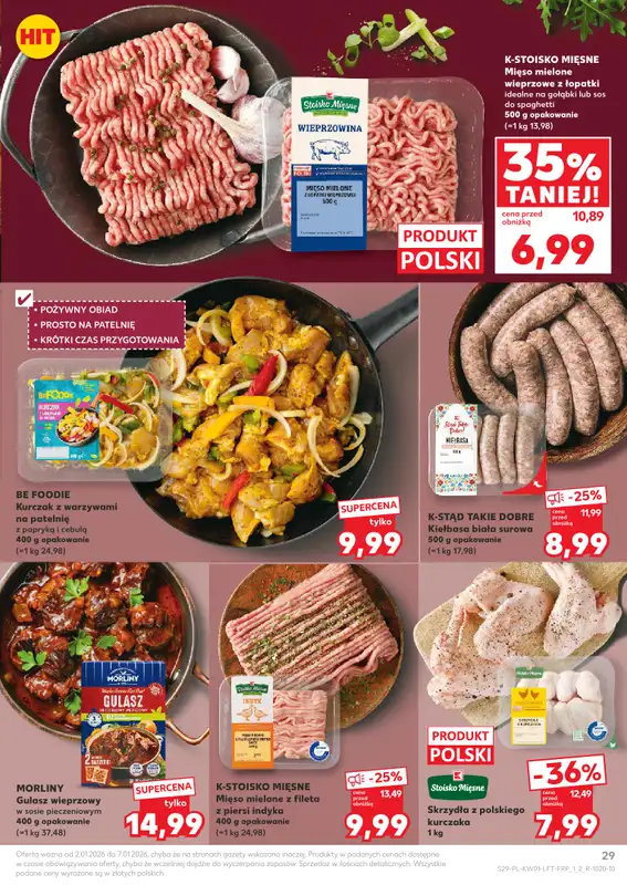 Kaufland - gazetka promocyjna Oferta Kaufland od piątku 02.01 do środy 07.01 - strona 29