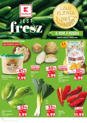 Kaufland - gazetka promocyjna Oferta Kaufland od piątku 02.01 do środy 07.01 - strona 18
