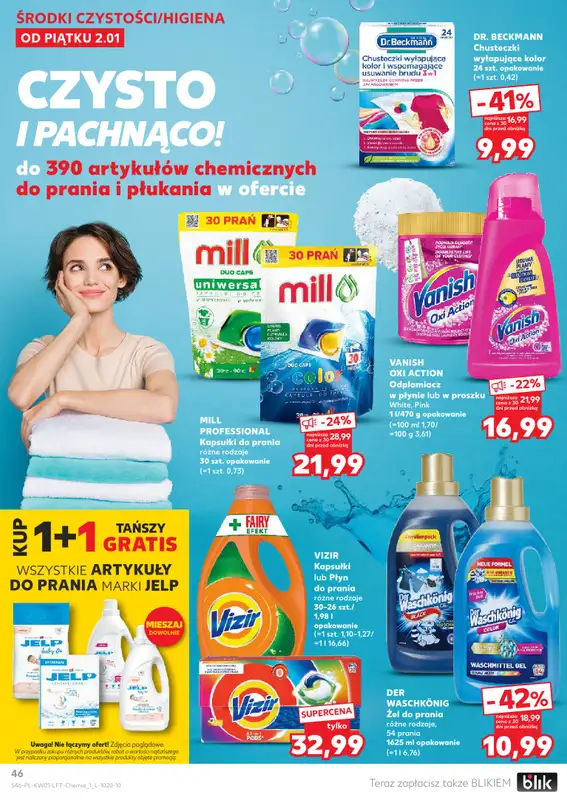 Kaufland - gazetka promocyjna Oferta Kaufland od piątku 02.01 do środy 07.01 - strona 46