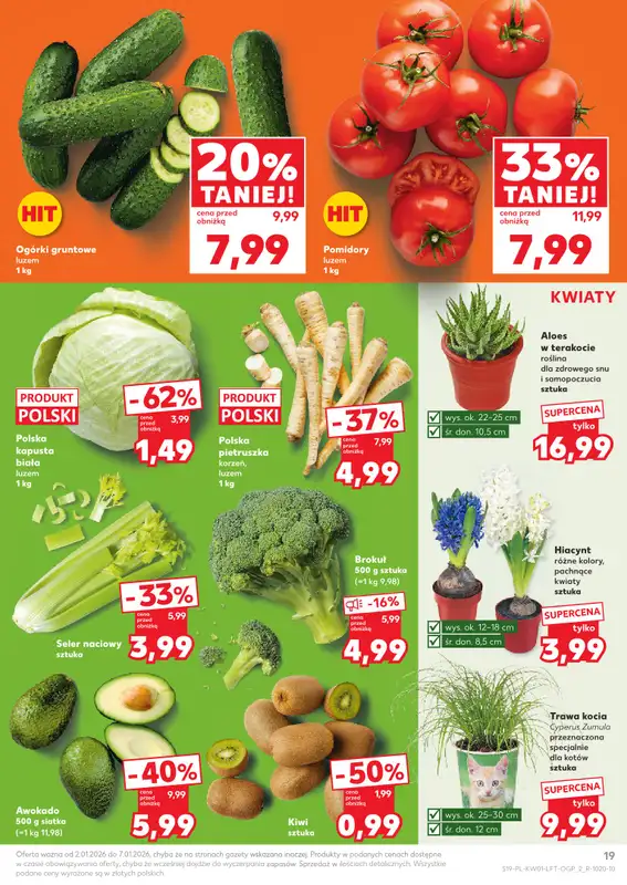 Kaufland - gazetka promocyjna Oferta Kaufland od piątku 02.01 do środy 07.01 - strona 19
