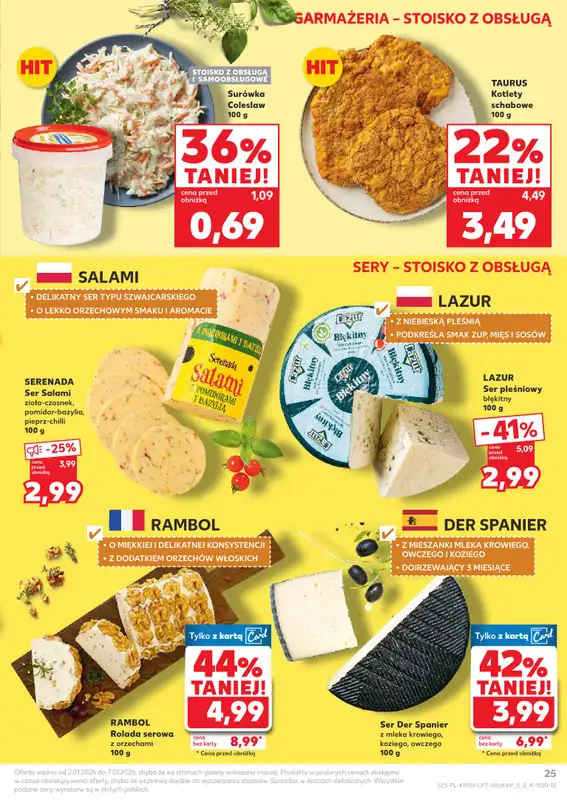 Kaufland - gazetka promocyjna Oferta Kaufland od piątku 02.01 do środy 07.01 - strona 25