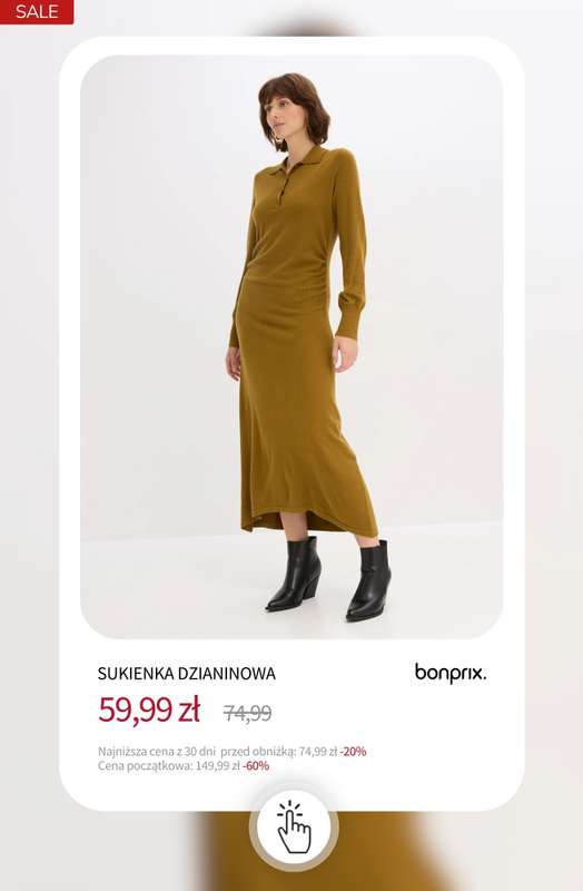 bonprix - gazetka promocyjna Nowości na wyprzedaży! od poniedziałku 29.12  - strona 7