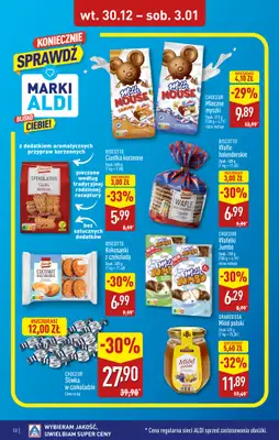 Aldi - gazetka promocyjna PRUSZKÓW: WIELKIE OTWARCIE już we wtorek: 30.12! od wtorku 30.12 do środy 31.12 - strona 12