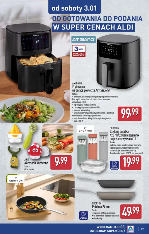 Aldi - gazetka promocyjna PRUSZKÓW: WIELKIE OTWARCIE już we wtorek: 30.12! od wtorku 30.12 do środy 31.12 - strona 29