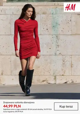 H&M - gazetka promocyjna Do -50% na sukienki od poniedziałku 29.12  - strona 9