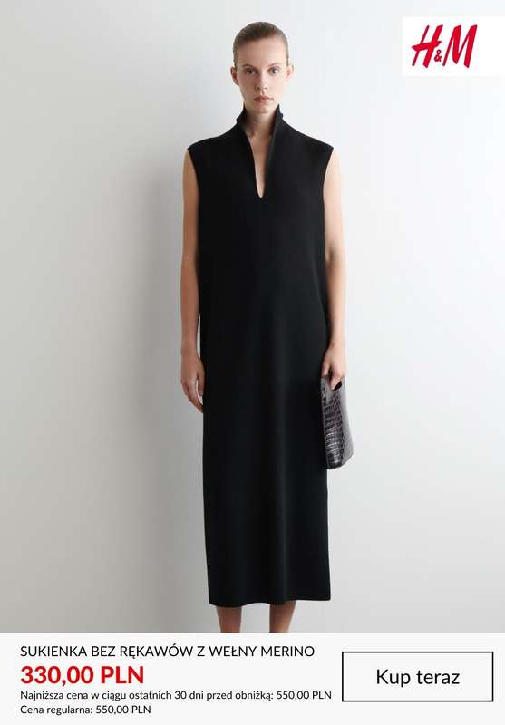 H&M - gazetka promocyjna Do -50% na sukienki od poniedziałku 29.12  - strona 8