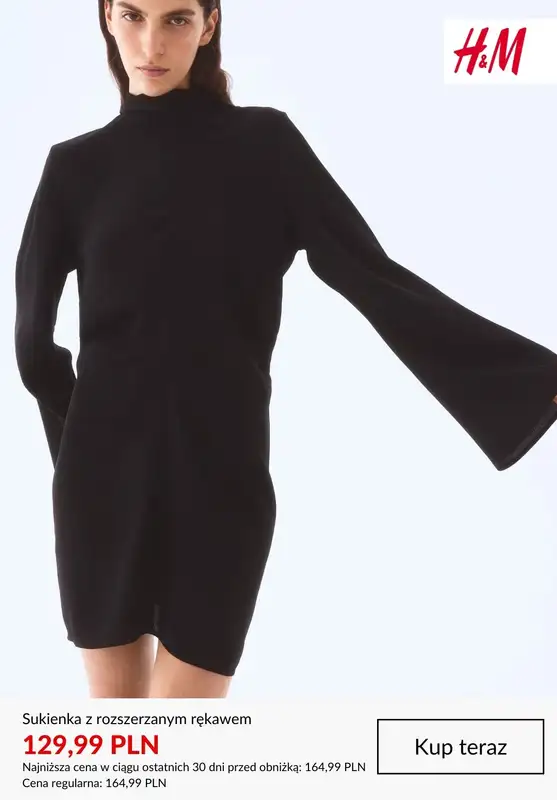 H&M - gazetka promocyjna Do -50% na sukienki od poniedziałku 29.12  - strona 5