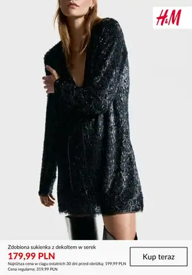 H&M - gazetka promocyjna Do -50% na sukienki od poniedziałku 29.12  - strona 6