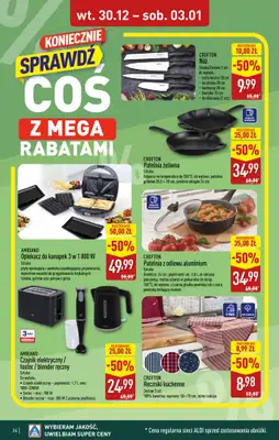 Aldi - gazetka promocyjna ŁÓDŹ: WIELKIE OTWARCIE już we wtorek: 30.12! od wtorku 30.12 do środy 31.12 - strona 24