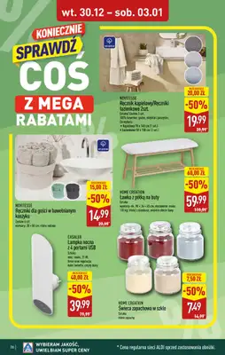 Aldi - gazetka promocyjna ŁÓDŹ: WIELKIE OTWARCIE już we wtorek: 30.12! od wtorku 30.12 do środy 31.12 - strona 26