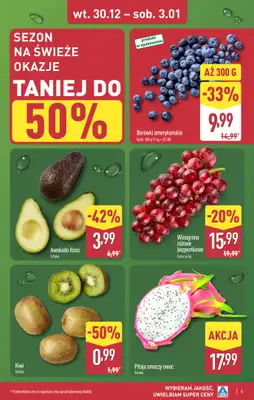 Aldi - gazetka promocyjna ŁÓDŹ: WIELKIE OTWARCIE już we wtorek: 30.12! od wtorku 30.12 do środy 31.12 - strona 5