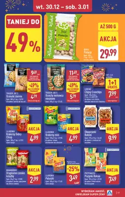 Aldi - gazetka promocyjna ŁÓDŹ: WIELKIE OTWARCIE już we wtorek: 30.12! od wtorku 30.12 do środy 31.12 - strona 17
