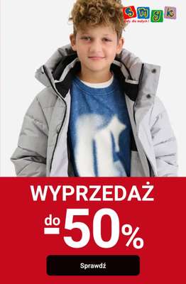 Smyk - gazetka promocyjna Do -50% na wybrane ubrania i buty od poniedziałku 29.12 do czwartku 08.01