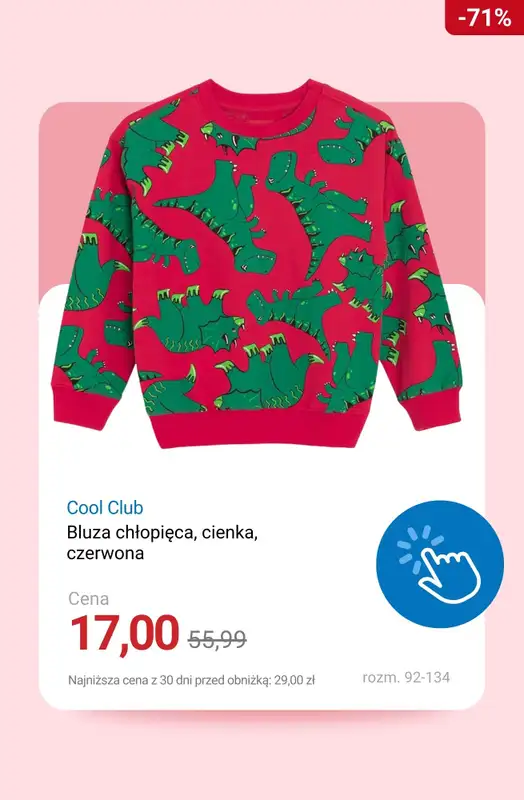 Smyk - gazetka promocyjna Do -50% na wybrane ubrania i buty od poniedziałku 29.12 do czwartku 08.01 - strona 2