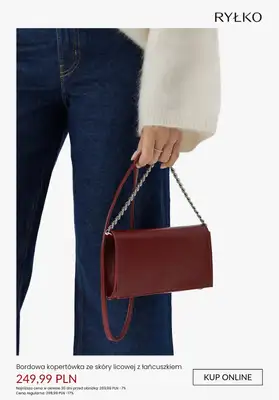 Ryłko - gazetka promocyjna Torebki do -30% od poniedziałku 29.12  - strona 3