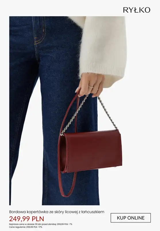 Ryłko - gazetka promocyjna Torebki do -30% od poniedziałku 29.12  - strona 3