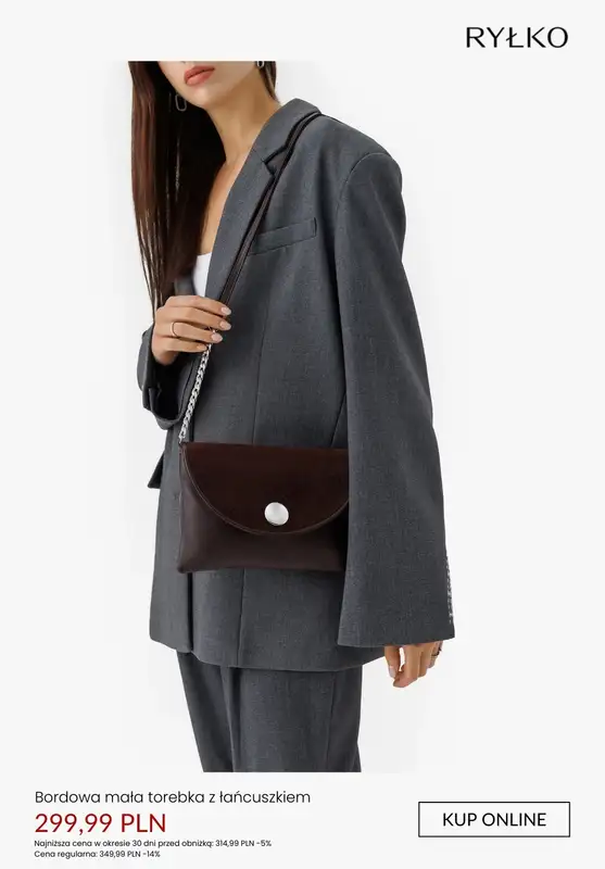 Ryłko - gazetka promocyjna Torebki do -30% od poniedziałku 29.12  - strona 7