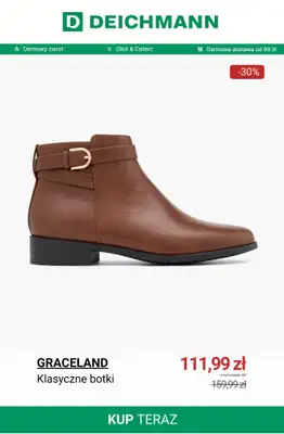 Deichmann - gazetka promocyjna Do -50% botki na obcasie od poniedziałku 29.12  - strona 4