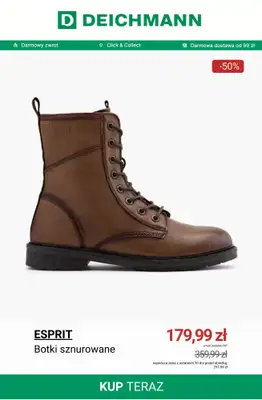 Deichmann - gazetka promocyjna Do -50% botki na obcasie od poniedziałku 29.12  - strona 11