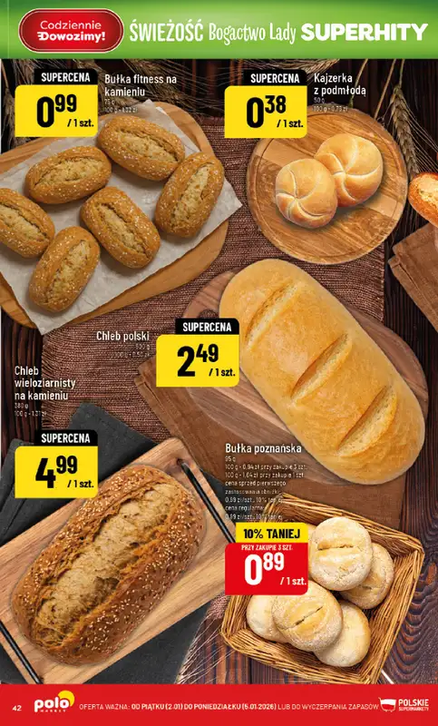 POLOmarket - gazetka promocyjna Gazetka od piątku 02.01 do poniedziałku 05.01 - strona 42