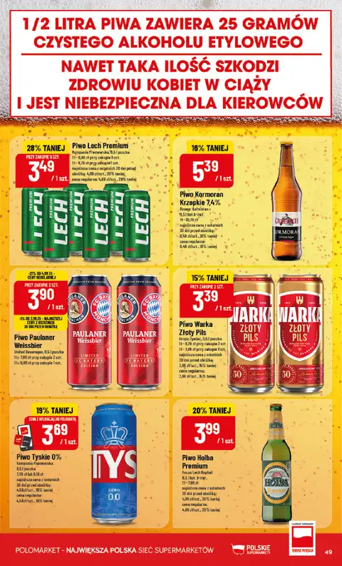 POLOmarket - gazetka promocyjna Gazetka od piątku 02.01 do poniedziałku 05.01 - strona 49
