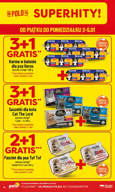 POLOmarket - gazetka promocyjna Gazetka od piątku 02.01 do poniedziałku 05.01 - strona 18