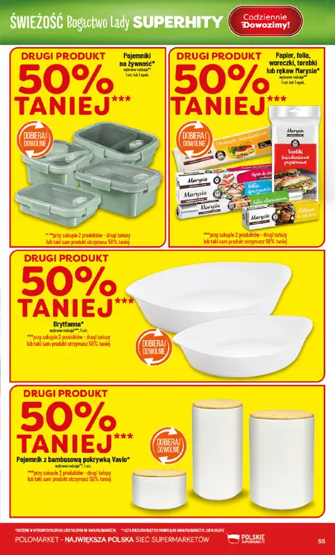 POLOmarket - gazetka promocyjna Gazetka od piątku 02.01 do poniedziałku 05.01 - strona 55