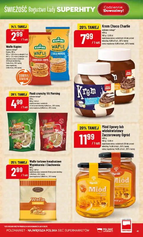 POLOmarket - gazetka promocyjna Gazetka od piątku 02.01 do poniedziałku 05.01 - strona 41
