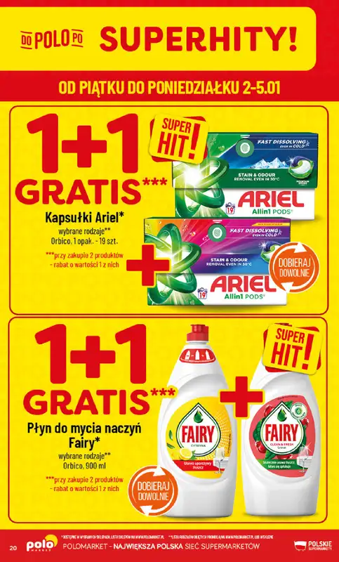 POLOmarket - gazetka promocyjna Gazetka od piątku 02.01 do poniedziałku 05.01 - strona 20