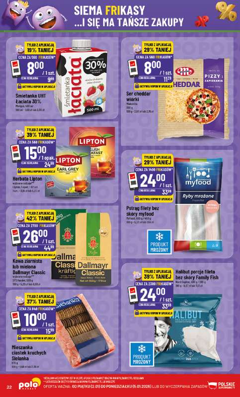 POLOmarket - gazetka promocyjna Gazetka od piątku 02.01 do poniedziałku 05.01 - strona 22