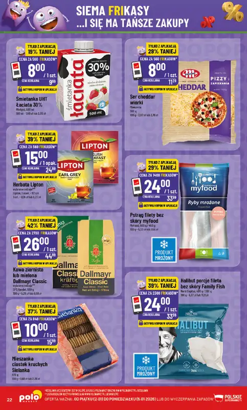 POLOmarket - gazetka promocyjna Gazetka od piątku 02.01 do poniedziałku 05.01 - strona 22