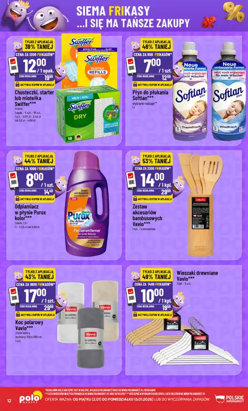 POLOmarket - gazetka promocyjna Frikasowy Katalog od piątku 02.01 do poniedziałku 05.01 - strona 12