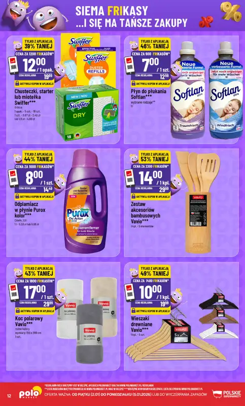 POLOmarket - gazetka promocyjna Frikasowy Katalog od piątku 02.01 do poniedziałku 05.01 - strona 12