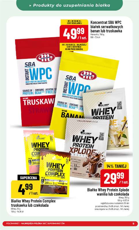 POLOmarket - gazetka promocyjna Katalog Wsparcie Formy od piątku 02.01 do wtorku 13.01 - strona 9