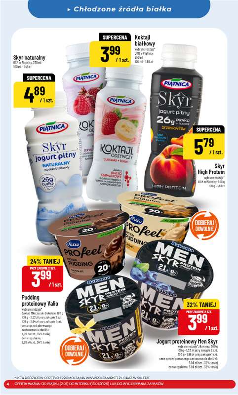 POLOmarket - gazetka promocyjna Katalog Wsparcie Formy od piątku 02.01 do wtorku 13.01 - strona 4