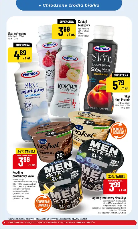 POLOmarket - gazetka promocyjna Katalog Wsparcie Formy od piątku 02.01 do wtorku 13.01 - strona 4